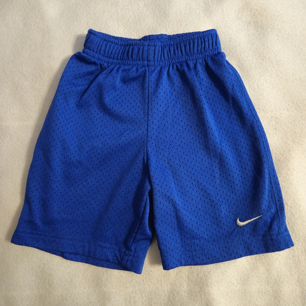 Nike Kids Royal Blue Mesh Shorts - Picture 1 of 4